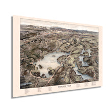 Cargar imagen en el visor de la galería, Digitally Restored and Enhanced 1903 Middlesex Fells Map - Vintage Middlesex Fells Reservation Map - Middlesex Fells Massachusetts Wall Map History - Old Middlesex Fells Massachusetts Map Wall Art
