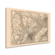 Load image into Gallery viewer, Digitally Restored and Enhanced 1860 Port Royal Sound Region - Vintage Map of Hilton Head Island - Old Beaufort South Carolina Map - Charleston SC - St Helena Island Map of South Carolina - Civil War Map