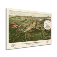 Cargar imagen en el visor de la galería, Digitally Restored and Enhanced 1892 Wauwatosa Wisconsin Map - History Map of Wauwatosa Wall Art - Old Wauwatosa City Milwaukee Map of Wisconsin Poster