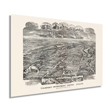 Load image into Gallery viewer, Digitally Restored and Enhanced 1890 Despatch Rochester NY Map - Vintage Map of Rochester NY Wall Art - Historic Despatch Rochester Map Poster - Old Rochester Wall Art - Despatch Rochester New York Map