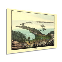 Load image into Gallery viewer, Digitally Restored and Enhanced 1850 Italy Map Print - Old Map of Italy Poster - Antique Map of Italy Wall Art - Italian Republic History Map of Europe