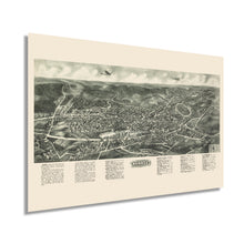 Load image into Gallery viewer, Digitally Restored and Enhanced 1923 Monroe New York Map Poster - Vintage Monroe NY Map - Historic Monroe City Wall Art - History Map of Monroe New York Poster - Old Orange County NY Map
