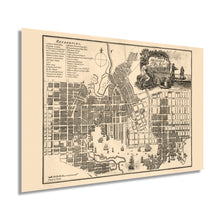 Load image into Gallery viewer, Digitally Restored and Enhanced 1804 Baltimore Map Poster - Vintage Map of Baltimore Wall Art - Old Baltimore City Map - Historic Map of Baltimore Maryland - Plan of The City of Baltimore MD
