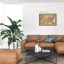 Cargar imagen en el visor de la galería, Digitally Restored and Enhanced 1861 United States Military Map - Vintage Map of the United States Wall Art - Civil War of USA Map History - Old United States Map Poster - Colton's US Civil War Map