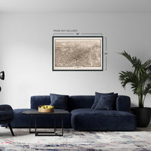 Load image into Gallery viewer, Digitally Restored and Enhanced 1909 Map of Los Angeles California - Vintage Map Wall Art - Los Angeles Decor - Los Angeles Map Art - Los Angeles Wall Map - Old Map Los Angeles