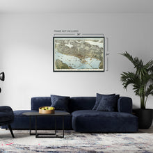 Cargar imagen en el visor de la galería, Digitally Restored and Enhanced 1891 Seattle Map Poster - Vintage Map Wall Art of Seattle King County Washington - Bird's Eye View of Seattle Map Art - Seattle Art Print - Seattle Décor