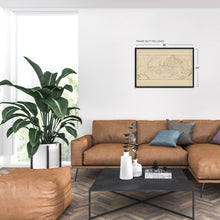 Load image into Gallery viewer, Digitally Restored and Enhanced 1793 Kentucky Map - Vintage Map of Kentucky Poster - Old Kentucky Wall Art - History Map of KY from Actual Surveys