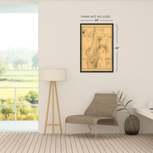 Load image into Gallery viewer, Digitally Restored and Enhanced 1863 Gettysburg Pennsylvania Map - Gettysburg Pennsylvania Vintage Map - Battle of Gettysburg Map - Gettysburg Civil War - Restored Gettysburg PA Battlefield Map