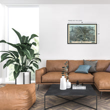 Load image into Gallery viewer, Digitally Restored and Enhanced 1874 Syracuse New York Map Wall Art - Old Map of Syracuse NY Wall Decor - Historic Birds Eye View of Syracuse Poster with Index and Points of Interest