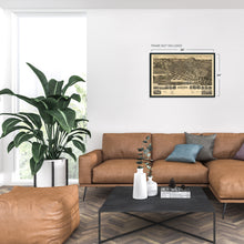 Cargar imagen en el visor de la galería, Digitally Restored and Enhanced 1890 Helena Montana Map Poster - Helena City Lewis and Clark County Montana Wall Map - History Map of Helena MT Wall Art