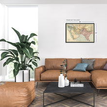 Cargar imagen en el visor de la galería, Digitally Restored and Enhanced 1912 Middle East Map - Vintage Map of Countries Between Constantinople & Calcutta - Old Map of Turkey in Asia Persia Afghanistan & Turkestan - India South Asia Map History