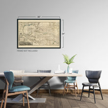 Load image into Gallery viewer, Digitally Restored and Enhanced 1715 Map of West Indies Islands of America - Vintage Map Wall Art - Shows what belongs to Spain, England, France and Holland - Old West Indies Art - Carribean Art