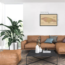 Load image into Gallery viewer, Digitally Restored and Enhanced 1893 Jamaica Map - Vintage Map of The Island of Jamaica Wall Art Decor - Wall Map of Jamaica Poster Showing Administrative and Political Divisions