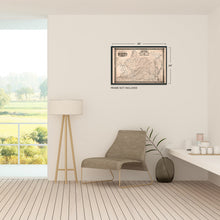 Load image into Gallery viewer, Digitally Restored and Enhanced 1862 Map of Virginia -Vintage Wall Art - Map of State of Virginia During the Civil War - State Map of Virginia - Virginia Wall Map - Virginia Decor