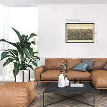 Cargar imagen en el visor de la galería, Digitally Restored and Enhanced 1863 Alexandria Virginia Map Poster - Old Map of Alexandria Virginia Wall Art Print - Alexandria City VA Map History