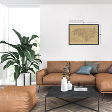 Load image into Gallery viewer, Digitally Restored and Enhanced 1808 North Carolina State Map - Vintage Map North Carolina Wall Art - The First Actual Survey of North Carolina Vintage Map - North Carolina Poster - NC Home Art