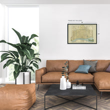 Load image into Gallery viewer, Digitally Restored and Enhanced 1895 Map of Detroit Michigan - Vintage Detroit Map Poster - History Map of Detroit Wall Art - Old Detroit City Wayne County Map of Michigan - Historic Michigan Map Poster