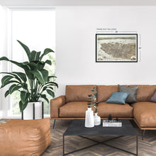 Load image into Gallery viewer, Digitally Restored and Enhanced 1872 Charleston SC Map - Vintage Map of Charleston South Carolina Wall Art - Old Charleston Map Print - Charleston SC Poster - Birds Eye View Map of C