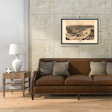 Cargar imagen en el visor de la galería, Digitally Restored and Enhanced 1851 New Orleans Louisiana Map - Vintage Map of New Orleans Wall Art - New Orleans Vintage Map Poster - Historic Birds Eye View of New Orleans Vintage Map