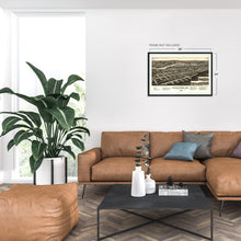 Load image into Gallery viewer, Digitally Restored and Enhanced 1884 Pendleton Oregon Map - Old Pendleton Umatilla County Map of Oregon Poster - History Map of Pendleton OR Wall Art