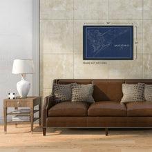 Load image into Gallery viewer, Digitally Restored and Enhanced 1891 Galveston County Texas Map Poster - Vintage Map of Galveston - Galveston County Wall Art Blueprint Showing Land Ownership Real Property - Galveston Texas Map