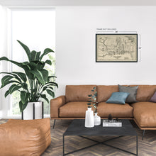 Load image into Gallery viewer, Digitally Restored and Enhanced 1873 Toronto Ontario Canada Map Poster - Vintage Map of Toronto Canada - History Map of Ontario - Old Ontario Canada Map