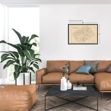 Cargar imagen en el visor de la galería, Digitally Restored and Enhanced 1880 Navarro County Texas Map Poster - Map of Navarro County Wall Art - Navarro County Texas Vintage Map History