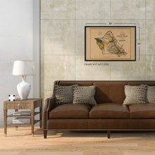 Load image into Gallery viewer, Digitally Restored and Enhanced 1881 Oahu Hawaii Vintage Map - Vintage Map of Oahu Hawaii Wall Art - Map of Hawaii Oahu Poster - Survey of Oahu Hawaiian Islands - Old Map Oahu - Historic Oahu Print