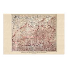 Load image into Gallery viewer, Digitally Restored and Enhanced 1926 Proposed Great Smoky Mountains National Park Map - Vintage Map Wall Art - U.S. Geological Survey Planning Map - North Carolina Tennessee Poster