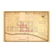 Cargar imagen en el visor de la galería, Digitally Restored and Enhanced 1796 Map of Savannah Georgia - Vintage Savannah GA Wall Art - Historic Savannah Map Poster - Old Savannah Georgia Map - Restored Plan of The City of Savannah Poster
