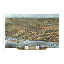 Cargar imagen en el visor de la galería, Digitally Restored and Enhanced 1870 Erie Pennsylvania Map - Vintage Pennsylvania Map - Old Erie PA Map Wall Art - Erie Pennsylvania Poster Map History