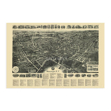 Cargar imagen en el visor de la galería, Digitally Restored and Enhanced 1922 Middletown New York Map - Vintage Map of Middletown NY Wall Art Poster - Old Middletown Orange County NY Map History