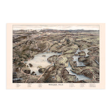 Cargar imagen en el visor de la galería, Digitally Restored and Enhanced 1903 Middlesex Fells Map - Vintage Middlesex Fells Reservation Map - Middlesex Fells Massachusetts Wall Map History - Old Middlesex Fells Massachusetts Map Wall Art