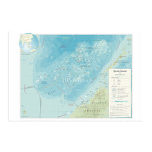 Cargar imagen en el visor de la galería, Digitally Restored and Enhanced 2015 Spratly Islands Map Poster - Spratly Islands in the South China Sea Map Print - Map of Spratly Islands Wall Art