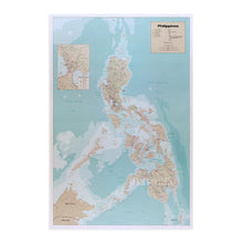 Cargar imagen en el visor de la galería, Digitally Restored and Enhanced 1990 Map of the Philippines - Philippine Islands Map - Includes Inset of Metro Manila - Philippines Poster - Geopolitical Map Produced by United States CIA