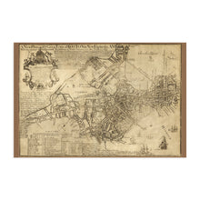 Load image into Gallery viewer, Digitally Restored and Enhanced 1769 Map of Boston Massachusetts - Vintage Map Wall Art - Vintage Boston Map Art Showing Buildings and Streets in 1769 - Boston Map Wall Art - Boston Map Poster