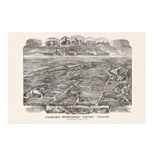 Load image into Gallery viewer, Digitally Restored and Enhanced 1890 Despatch Rochester NY Map - Vintage Map of Rochester NY Wall Art - Historic Despatch Rochester Map Poster - Old Rochester Wall Art - Despatch Rochester New York Map