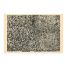 Load image into Gallery viewer, Digitally Restored and Enhanced 1894 Colorado Map Poster - Vintage Map of Colorado Wall Art - Old Historic Colorado Mountains Map Showing Relief Spot Heights and Bird's-Eye View of Towns