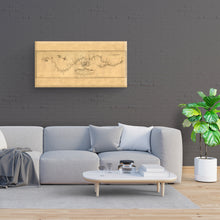 Cargar imagen en el visor de la galería, Digitally Restored and Enhanced 1811 Mississippi River Map Canvas - Canvas Wrap Vintage Wall Map of Mississippi River - Historic Mississippi Poster - Old Mississippi Map From Source To Missouri Mouth