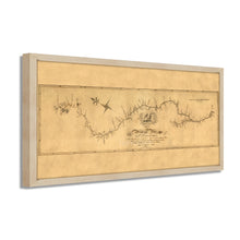 Cargar imagen en el visor de la galería, Digitally Restored and Enhanced 1811 Mississippi River Map - Framed Vintage Map of The Mississippi River - Old Wall Map of Mississippi Poster - Restored Mississippi Map Print