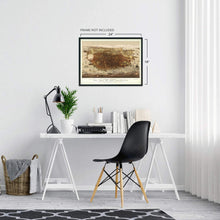 Load image into Gallery viewer, Digitally Restored and Enhanced 1878 City of San Francisco Map Art - Vintage Map of San Francisco - Birds Eye View from the Bay looking Southwest - San Francisco Map Poster - Bay Area Map Poster
