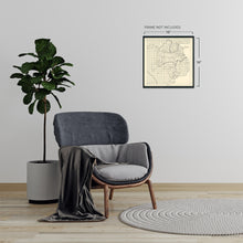 Cargar imagen en el visor de la galería, 1137 Yu Ji Tu China Map - Vintage Map of China - Old Wall Map of China in Chinese - History Wall Map of China Showing Coast Lines Wall Art Poster