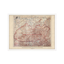 Cargar imagen en el visor de la galería, Digitally Restored and Enhanced 1926 Proposed Great Smoky Mountains Map - Framed Vintage Smoky Mountains Wall Art - Great Smoky Mountains National Park Poster North Carolina-Tennessee