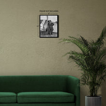 Load image into Gallery viewer, Digitally Restored and Enhanced 1864 General Ulysses S Grant Photo Print - 8x10 Inch Restored Ulysses S Grant at His Headquarters in Cold Harbor Wall Art Poster