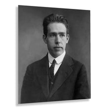 Cargar imagen en el visor de la galería, Digitally Restored and Enhanced 1920 Niels Bohr Photo Print - Vintage Photo of Physicist Niels Bohr - Old Portrait Photo of Niels Bohr Wall Art Poster
