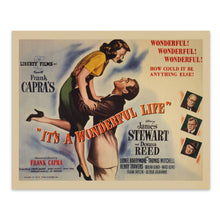 Load image into Gallery viewer, Digitally Restored and Enhanced 1946 It&#39;s A Wonderful Life Poster Matte Print - Old Poster Print of Frank Capra&#39;s It&#39;s A Wonderful Life by Liberty Films
