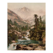 Cargar imagen en el visor de la galería, Digitally Restored and Enhanced 1898 Mount of the Holy Cross Print - Colorado Sawatch Range Rocky Mountain Landscape - Sacred Peak - Archival Print
