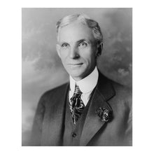 Load image into Gallery viewer, 1919 Henry Ford Print - Portrait Automotive Pioneer - Model T American Industry Manufacturing - Archival Print
