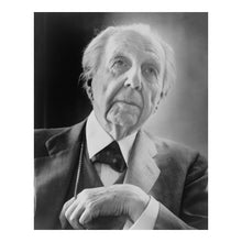 Cargar imagen en el visor de la galería, Digitally Restored and Enhanced 1954 Frank Lloyd Wright Print - Architect Portrait Organic Architecture Pioneer - Mid-Century Master - Archival Print
