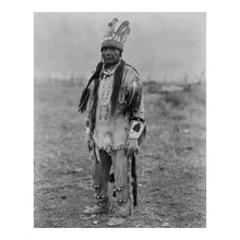Cargar imagen en el visor de la galería, Digitally Restored and Enhanced 1923 Klamath in Costume Print - Indigenous Oregon Ceremonial Dress Pacific Northwest - Tribal Regalia - Archival Print
